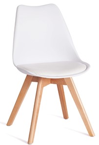Обеденный стул TULIP (mod. 73-1) 47,5х55х80 белый арт.20220 в Барнауле