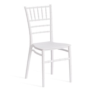 Обеденный стул CHAVARI (mod. 101) пластик, 40х49х88 см, White (Белый) арт.20048 в Барнауле