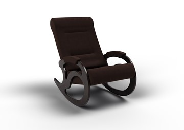 Кресло-качалка Вилла, ткань шоколад 11-Т-Ш в Барнауле