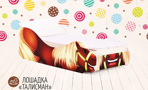 Детская кровать Лошадка-Талисман в Барнауле - изображение