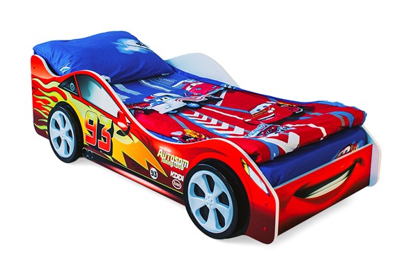 Детская кровать-машина Тачка красная в Барнауле - изображение
