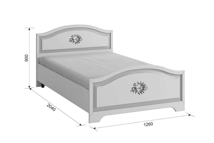 Кровать подростковая Алиса 1,2х2,0 в Барнауле - изображение 2