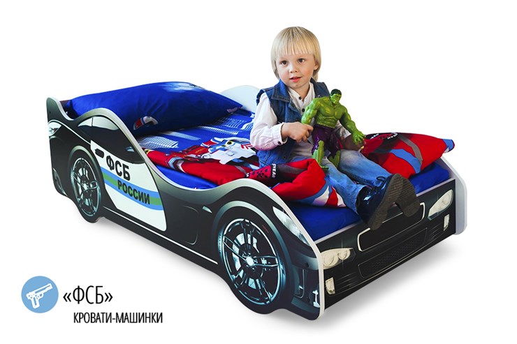 Детская кровать-машина ФСБ в Барнауле - изображение 1
