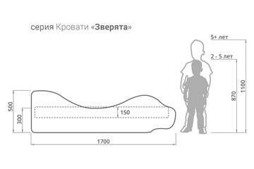 Кровать детская Далматинец–Найк в Барнауле - предосмотр 2