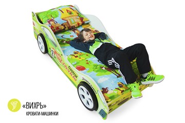 Детская кровать-машина Вихрь в Барнауле - предосмотр 1