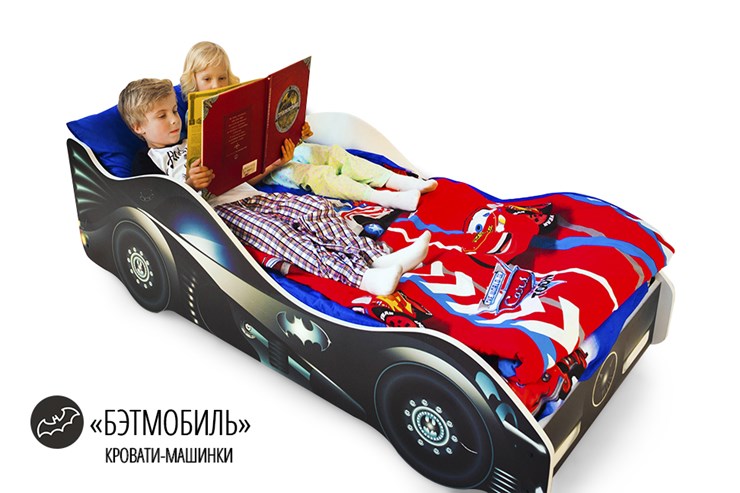 Детская кровать-машина Бэтмобиль в Барнауле - изображение 4