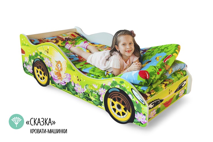 Кровать-машина в детскую Сказка в Барнауле - изображение 4