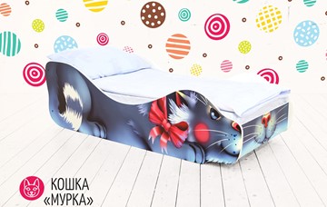 Детская кровать Кошка-Мурка в Барнауле - предосмотр