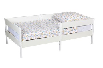 Детская кровать для мальчика Polini kids Simple 3435, белый, серия 3400 в Барнауле