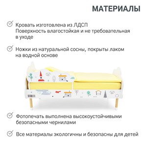Кровать детская Stumpa Облако "Шале" в Барнауле - предосмотр 18