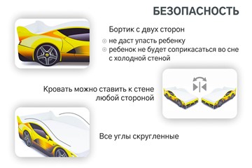Кровать-машина в детскую Ferrari в Барнауле - предосмотр 6