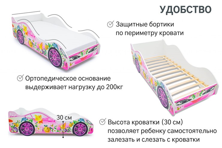 Кровать-машина Фея в Барнауле - изображение 4