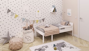 Кровать в детскую POLINI Kids Simple 935 Белый в Барнауле - предосмотр 6
