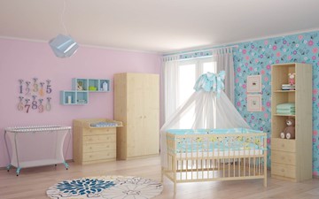 Детская кровать POLINI Kids Simple 101 Натуральный в Барнауле - предосмотр 8