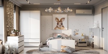 Детская спальня Токио, белый текстурный в Барнауле