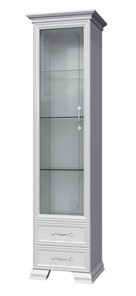 Шкаф-витрина Грация ШР-1, белый, 1 стекло, 420 в Барнауле