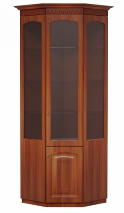 Угловой шкаф Гармония-4, витрина МЦН в Барнауле - изображение