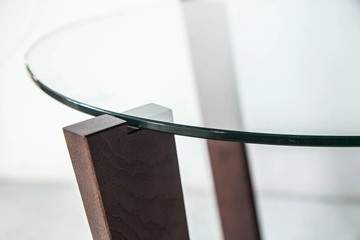 Столик Оникс-6, Венге/Прозрачное стекло в Барнауле - предосмотр 4