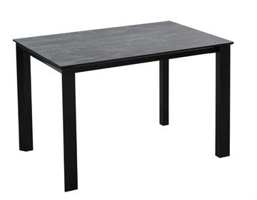Кухонный раскладной стол Denver Темный дуб/Черный, Черный в Барнауле