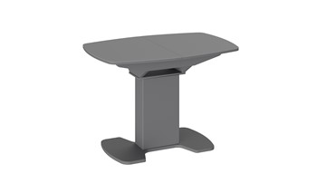 Раскладной стол Портофино (СМ(ТД)-105.01.11(1)), цвет Серое/Стекло серое матовое LUX в Барнауле