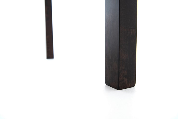 Обеденный раздвижной стол Токио дерево №3 (стекло черное/черный) в Барнауле - изображение 7