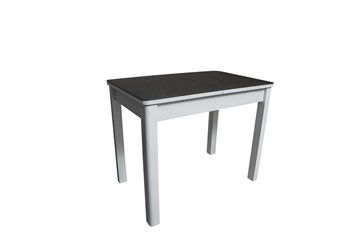Мини-стол на кухню Айсберг-1СТ белое-черное в Барнауле