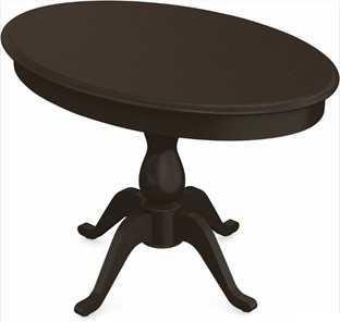 Обеденный раздвижной стол Фабрицио-1 исп. Эллипс, Тон 7 Покраска + патина с прорисовкой (на столешнице) в Барнауле