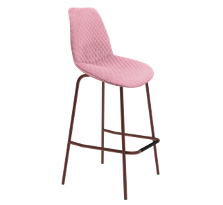 Барный стул SHT-ST29-С22 / SHT-S29P (розовый зефир/медный металлик) в Барнауле
