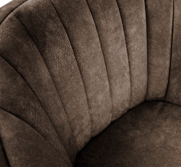 Барный стул SHT-ST42-1 / SHT-S92 (кофейный трюфель/браш.коричневый/черный муар) в Барнауле - изображение 6