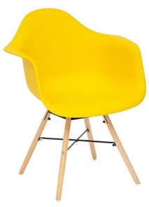 Кресло CINDY (EAMES) (mod. 919) 60х62х79 желтый арт.19048 в Барнауле