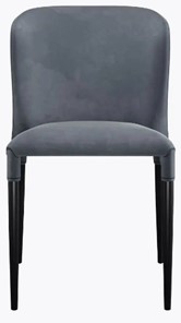Обеденный стул dikline 275 С103 серый ножки черные в Барнауле