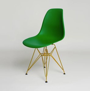 Обеденный стул DSL 110 Gold (зеленый) в Барнауле
