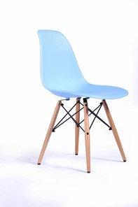 Обеденный стул DSL 110 Wood (голубой) в Барнауле - предосмотр