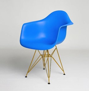 Обеденный стул DSL 330 Gold (Синий) в Барнауле