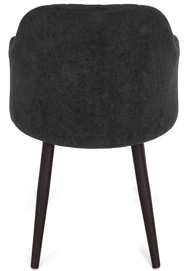 Кухонный стул Эспрессо-1, ноги черные круглые XXL (R38)/велюр T190 Горький шоколад в Барнауле - изображение 5