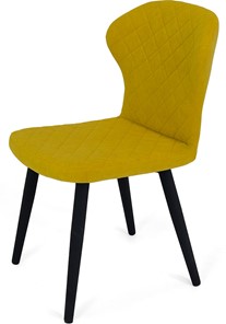 Кухонный стул Марио (Желтый Т182/ноги черные) в Барнауле