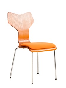 Обеденный стул Roxy wood chrome, ткань A в Барнауле
