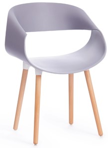 Обеденный стул QXX (mod. C1058) 54х56х78 серый 024 /натуральный арт.15194 в Барнауле
