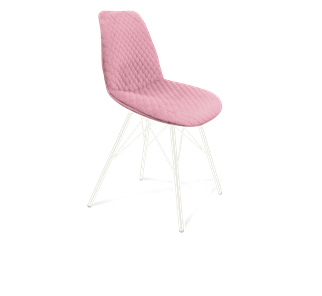 Обеденный стул SHT-ST29-С22 / SHT-S37 (розовый зефир/белый муар) в Барнауле