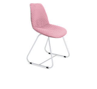 Обеденный стул SHT-ST29-С22 / SHT-S38 (розовый зефир/хром лак) в Барнауле