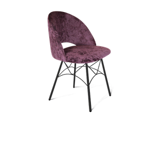 Обеденный стул SHT-ST34 / SHT-S107 (вишневый джем/черный муар) в Барнауле