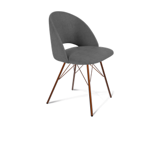 Обеденный стул SHT-ST34 / SHT-S37 (платиново-серый/медный металлик) в Барнауле - предосмотр