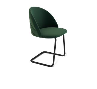 Обеденный стул SHT-ST35-2 / SHT-S45-1 (лиственно-зеленый/черный муар) в Барнауле