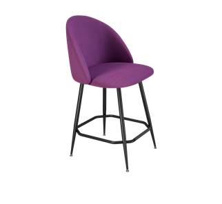 Полубарный стул SHT-ST35 / SHT-S148-1 (ягодное варенье/черный муар) в Барнауле