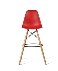 Барный стул DSL 110 Wood bar (красный) в Барнауле - предосмотр 1