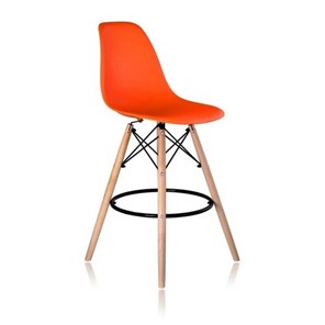 Барный стул derstuhl DSL 110 Wood bar (оранжевый) в Барнауле