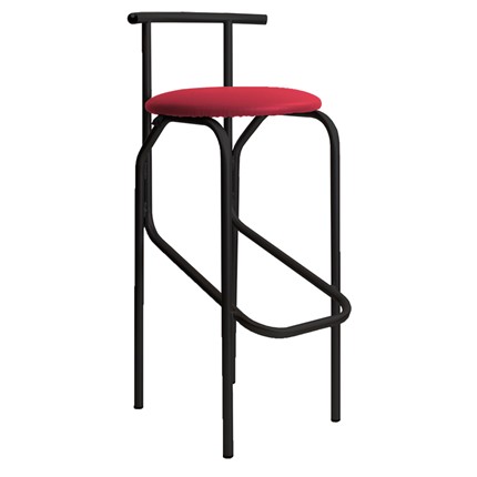 Барный стул Jola black, кожзам V в Барнауле - изображение