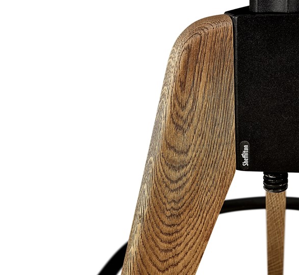 Барный стул SHT-ST29-C1/S92 (морская глубина/брашированный коричневый/черный муар) в Барнауле - изображение 5