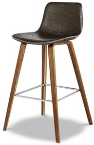 Полубарный стул JY1733-61 коричневый в Барнауле - предосмотр
