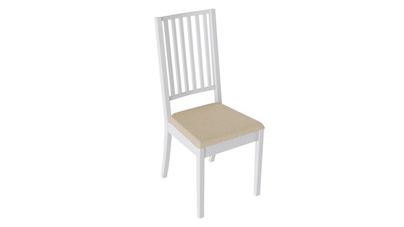 Обеденный стул Родос 2 (Белый матовый/тк № 108) в Барнауле - изображение